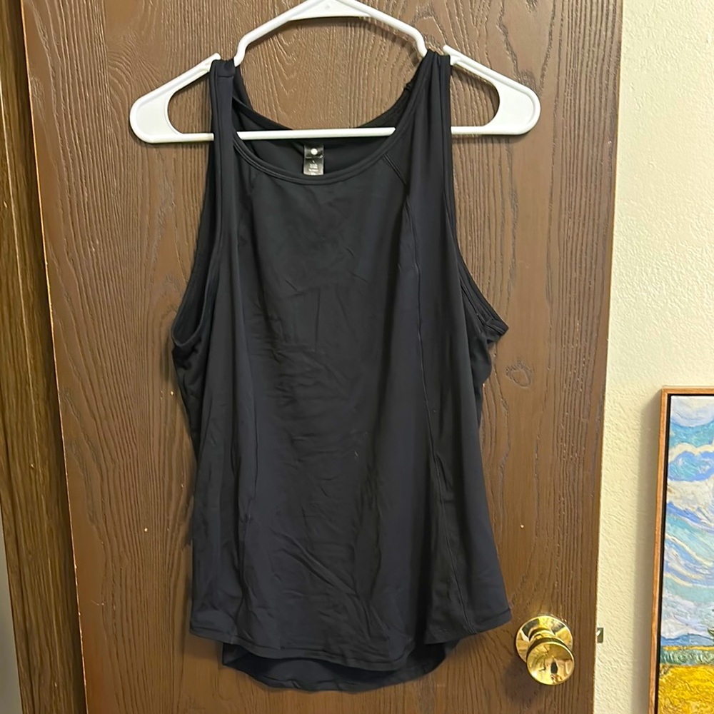Black Sleeveless Women's Top
